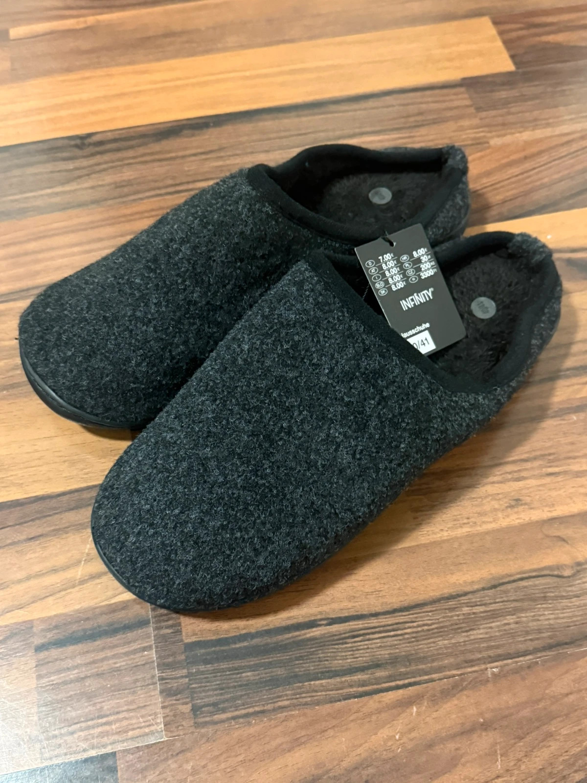 Warme Hausschuhe – Infinity – taille 41 2