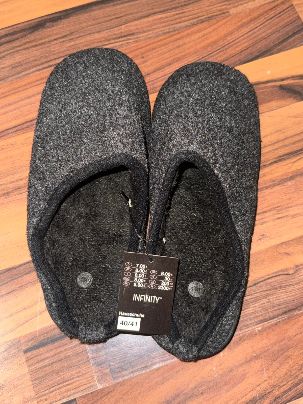 Warme Hausschuhe – Infinity – taille 41 4