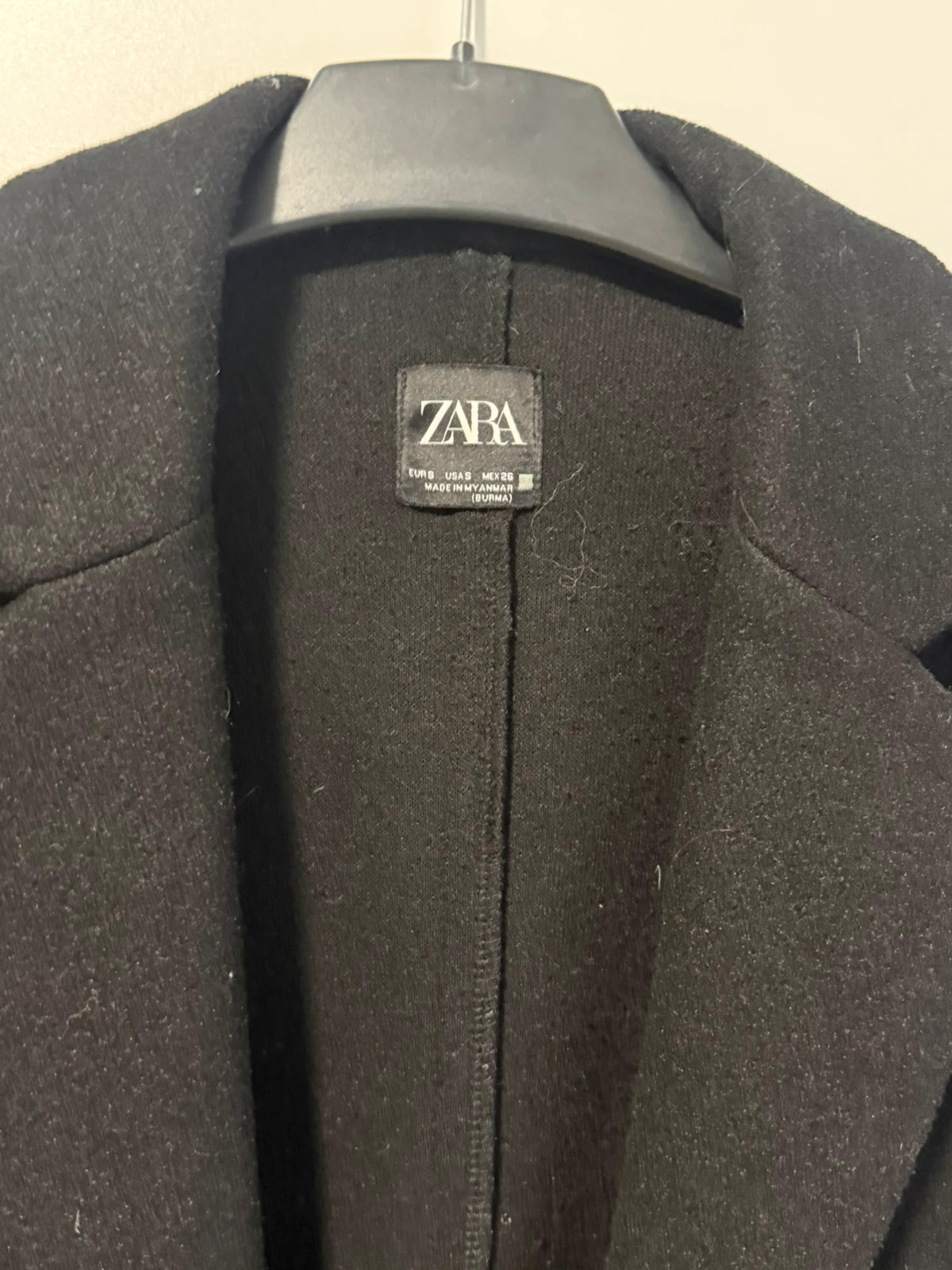 ZARA schwarzer Mantel – Zara – taille S / 36 / 8 5