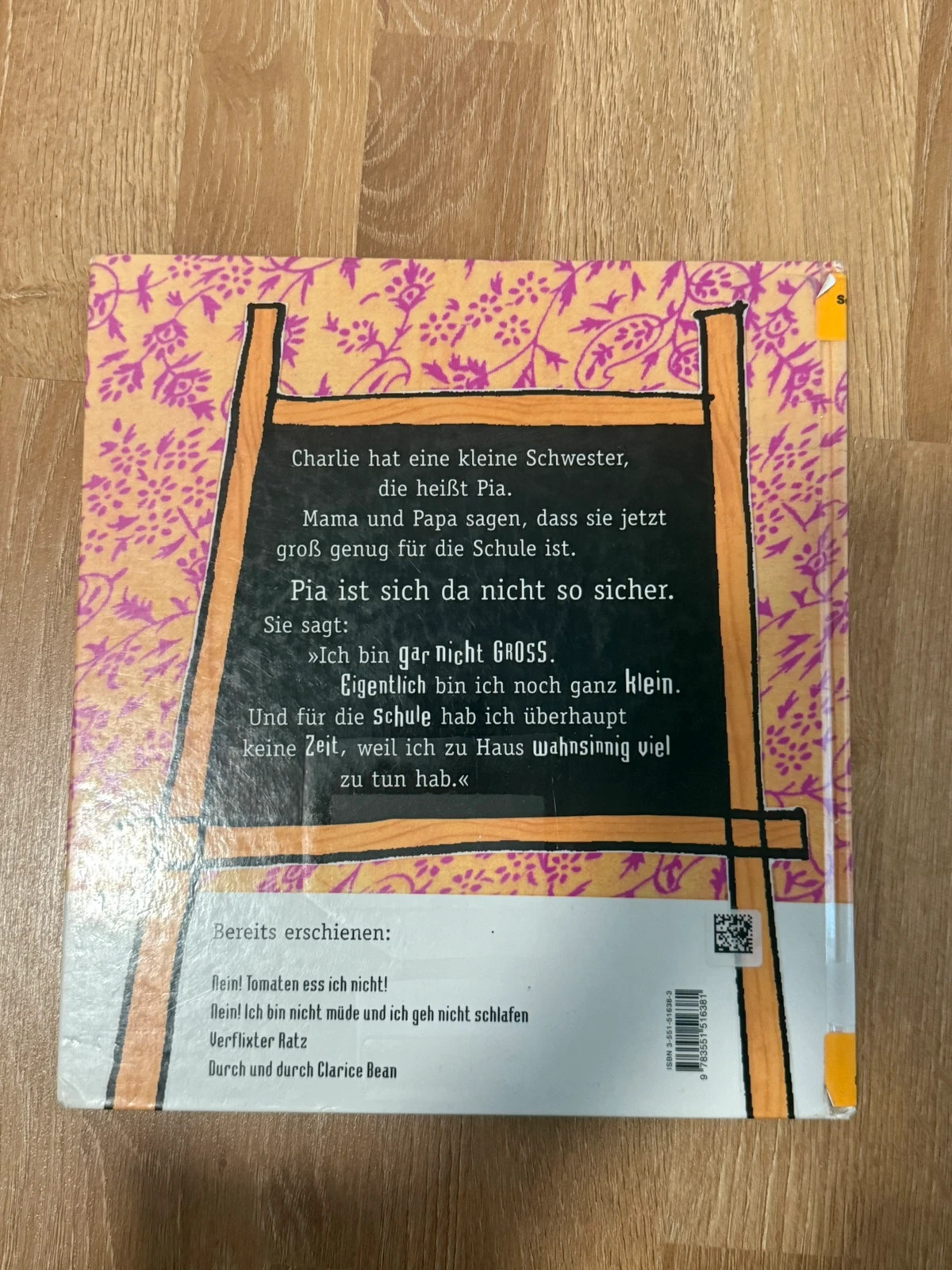 Kinderbuch „Nein! Zur Schule geh ich nicht!“ 2