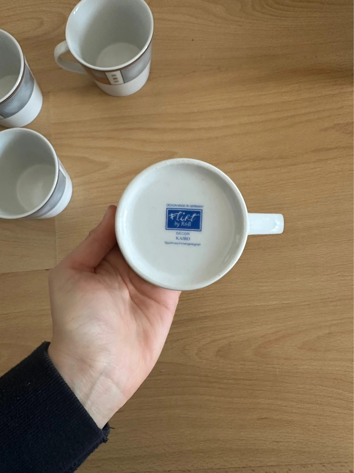 6 Kaffeetassen Flirt by R&B Dekor Kairo 3