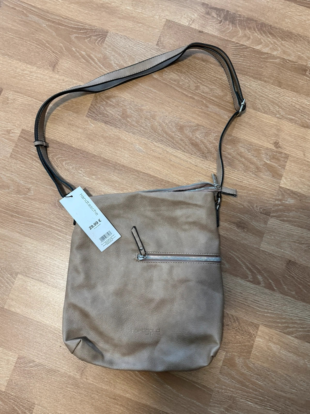 Umhängetasche taupe/beige