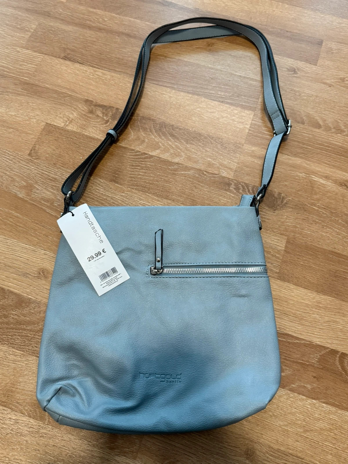 Kleine Umhängetasche hellblau