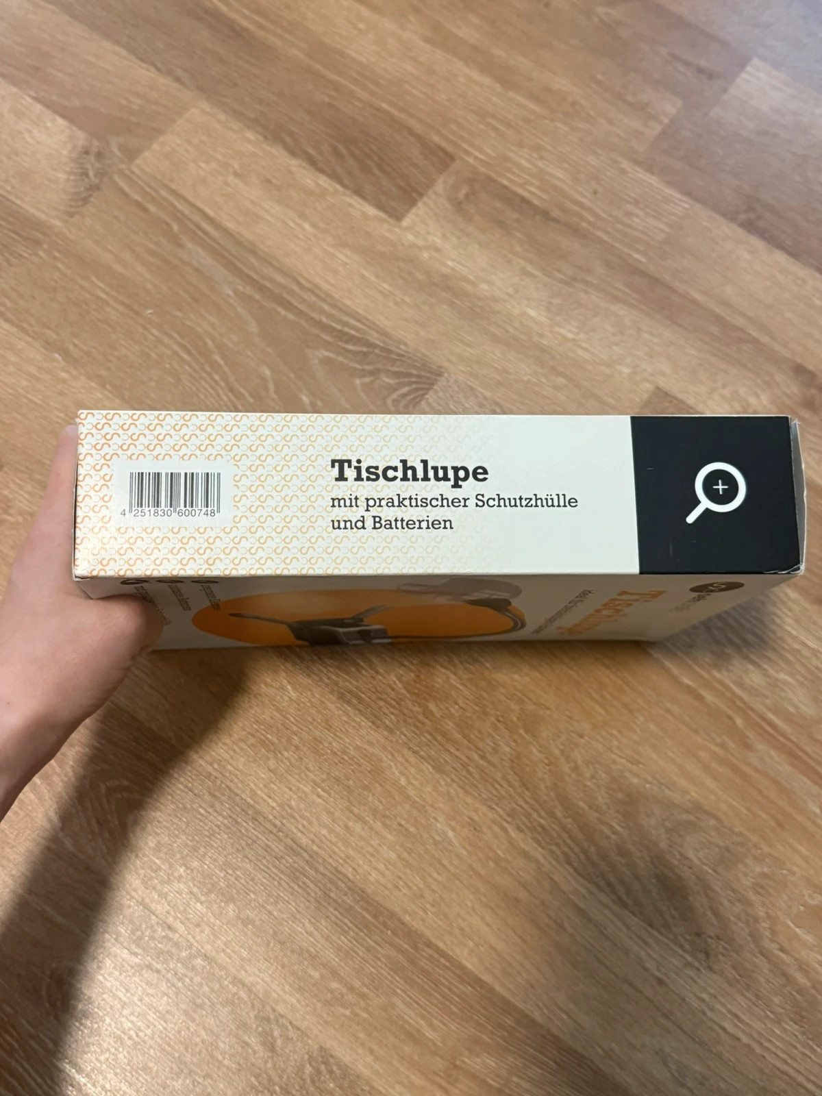 Tischlupe mit LED und Klemme 3
