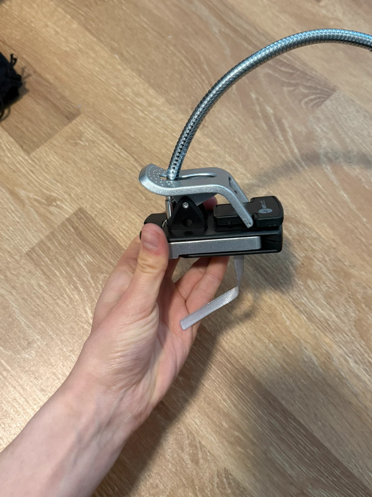 Tischlupe mit LED und Klemme 5
