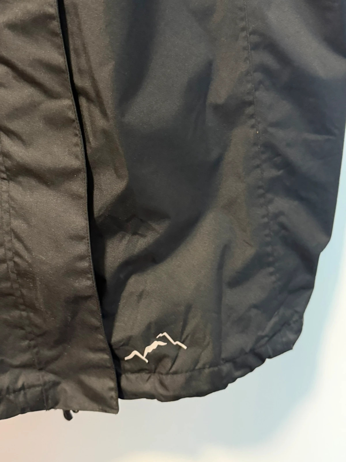 Schwarze Regenjacke / Übergangsjacke Crivit – Crivit – taille L / 40 / 12 4