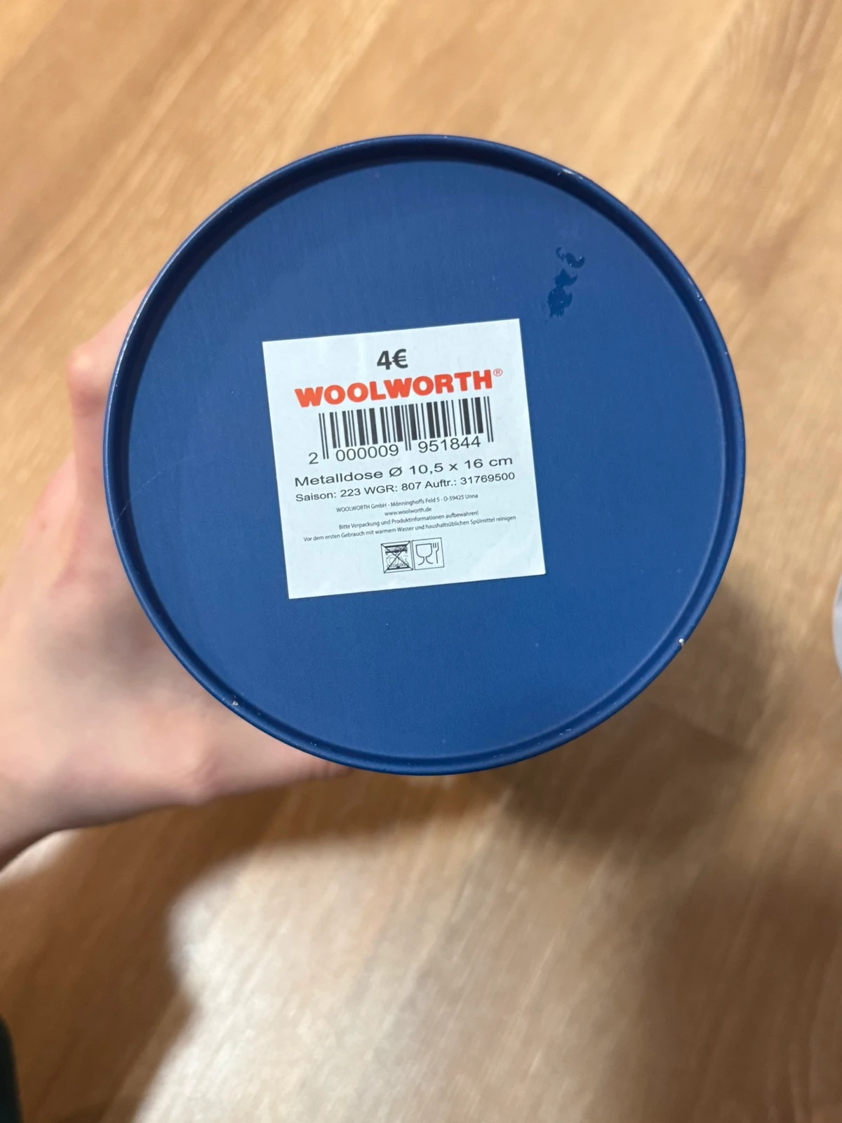 2x dekorative Metalldosen mit Deckel (Ramadan) – Woolworth 3