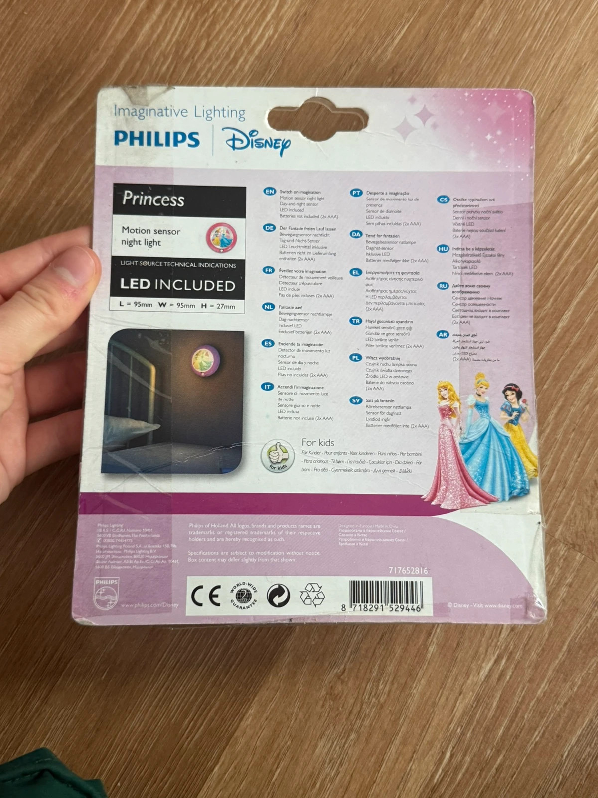Philips Disney Princess LED Nachtlicht / Kinderlampe – Philips 2