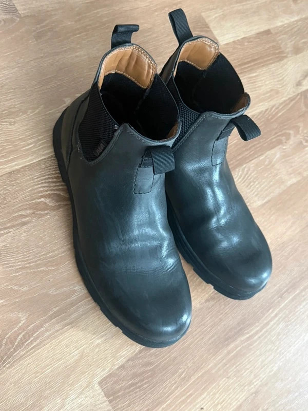schwarze Chelsea Boots – Boots – taille 44 2