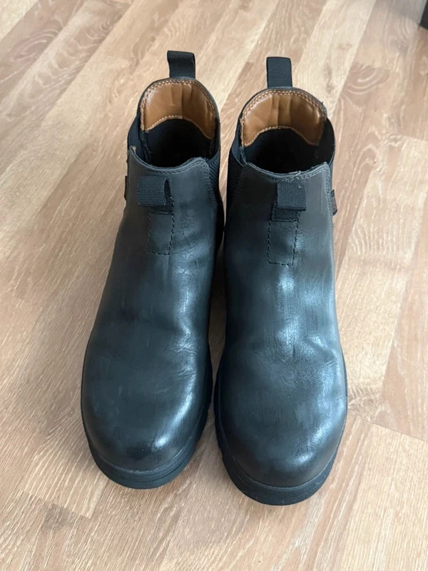 schwarze Chelsea Boots – Boots – taille 44 3