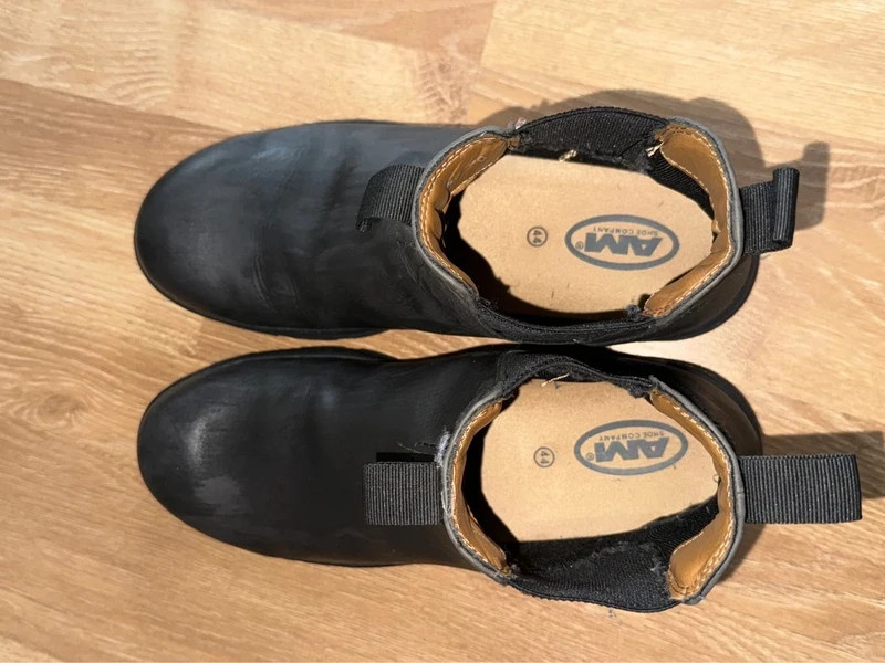 schwarze Chelsea Boots – Boots – taille 44 4