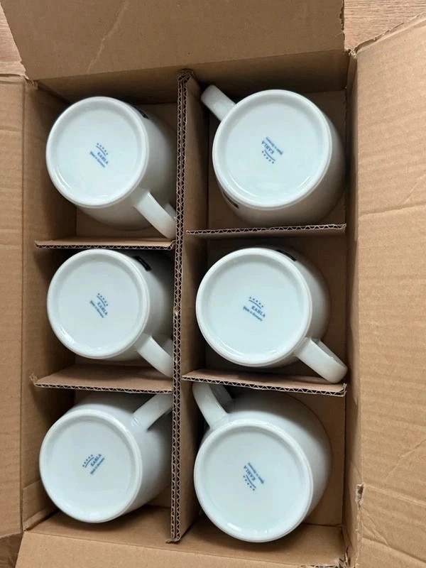 6x Melitta Kaffeetasse weiß – Melitta 5