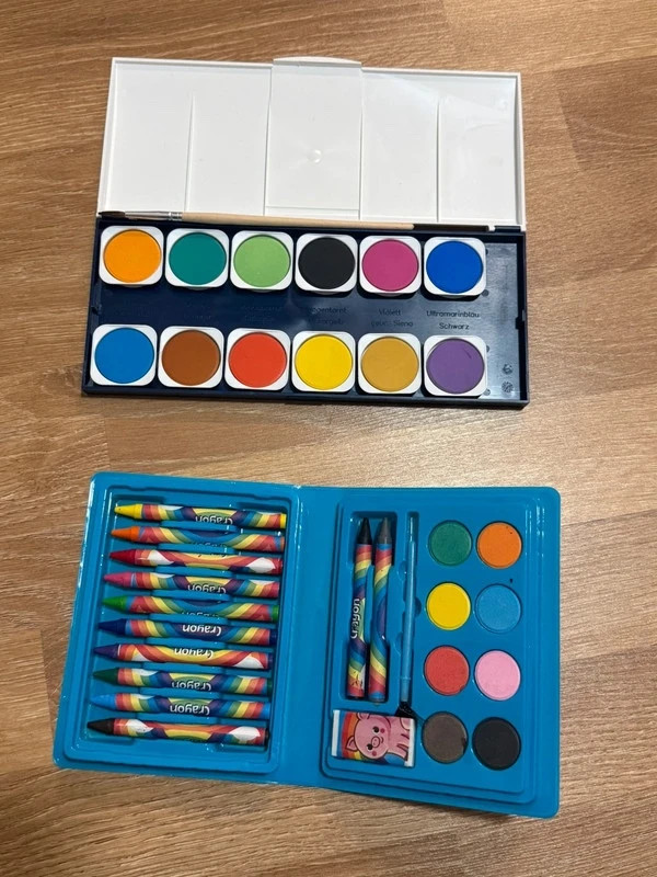 Kreativset Kinder mit Wasserfarben & Stiften – Kinder – taille Taille unique 2