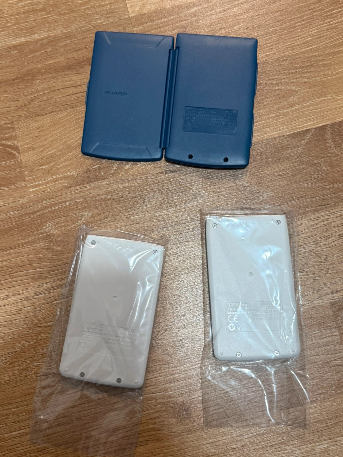 3x Sharp Taschenrechner (EL-243S & EL-233S) – SHARP 3