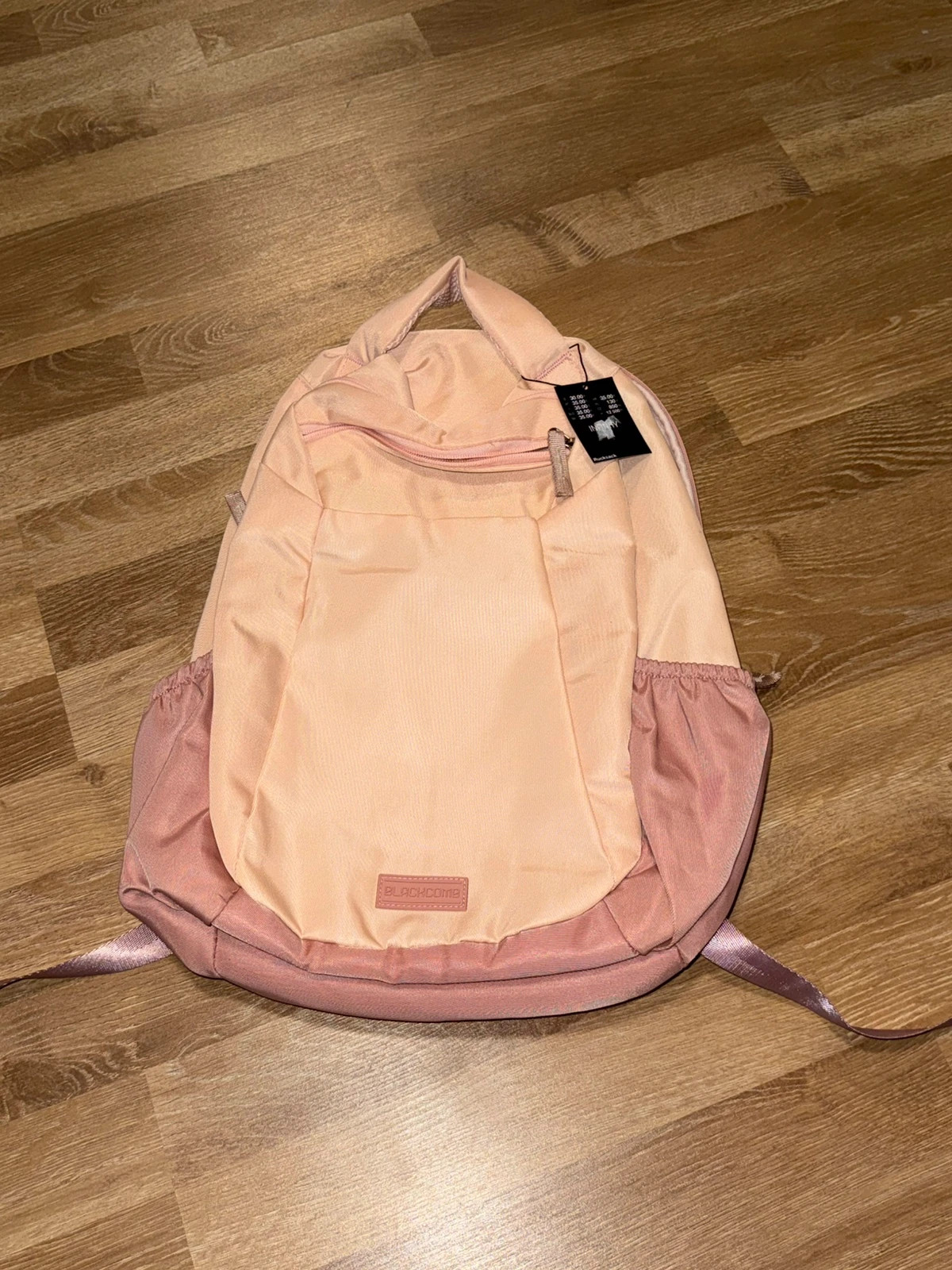 Neuer Rucksack rosa/beige, unbenutzt mit Etikett