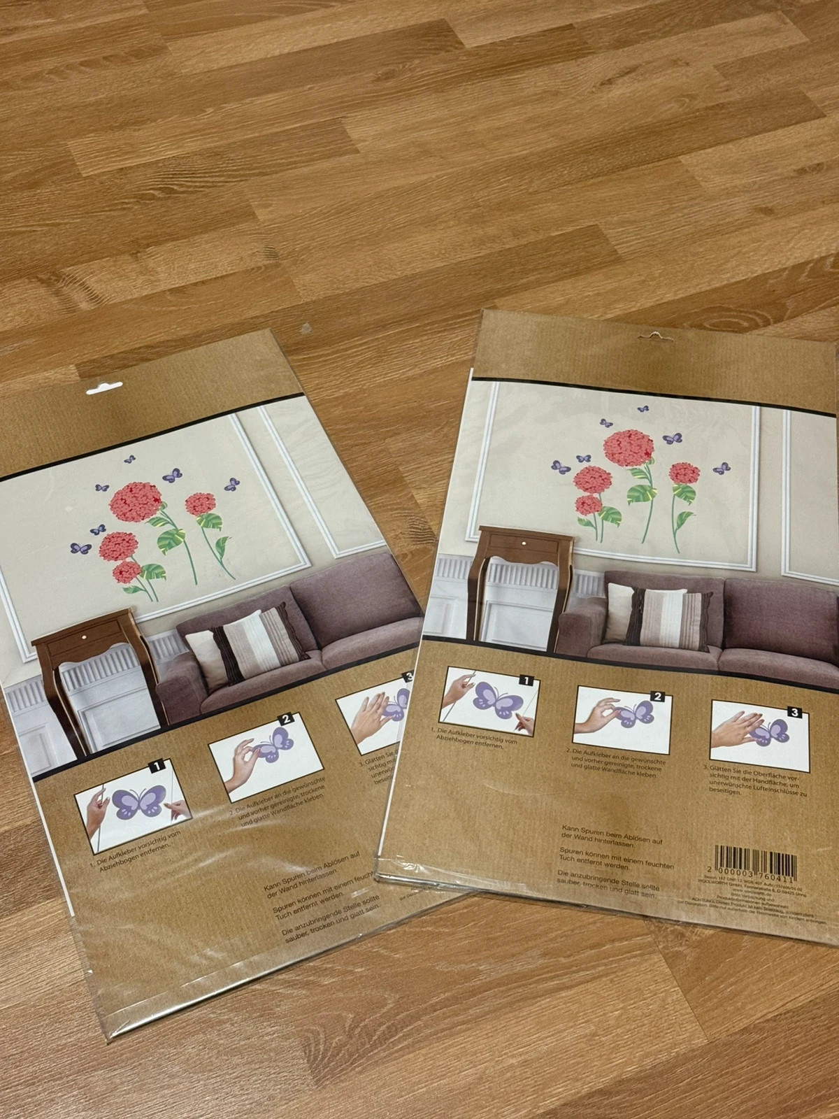Wandsticker Blumen Set – Home & Deco 2