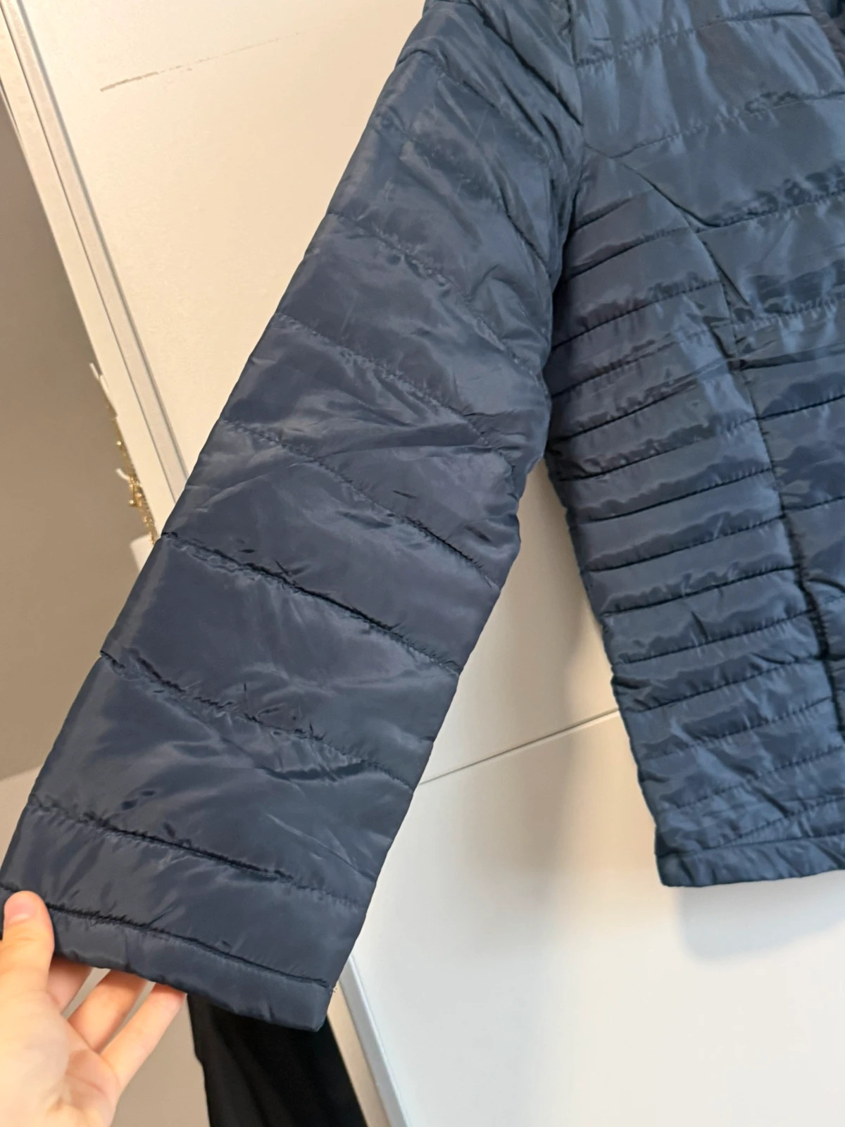 Leichte Steppjacke schwarz – Übergangsjacke – Infinity Woman – taille L / 40 / 12 2
