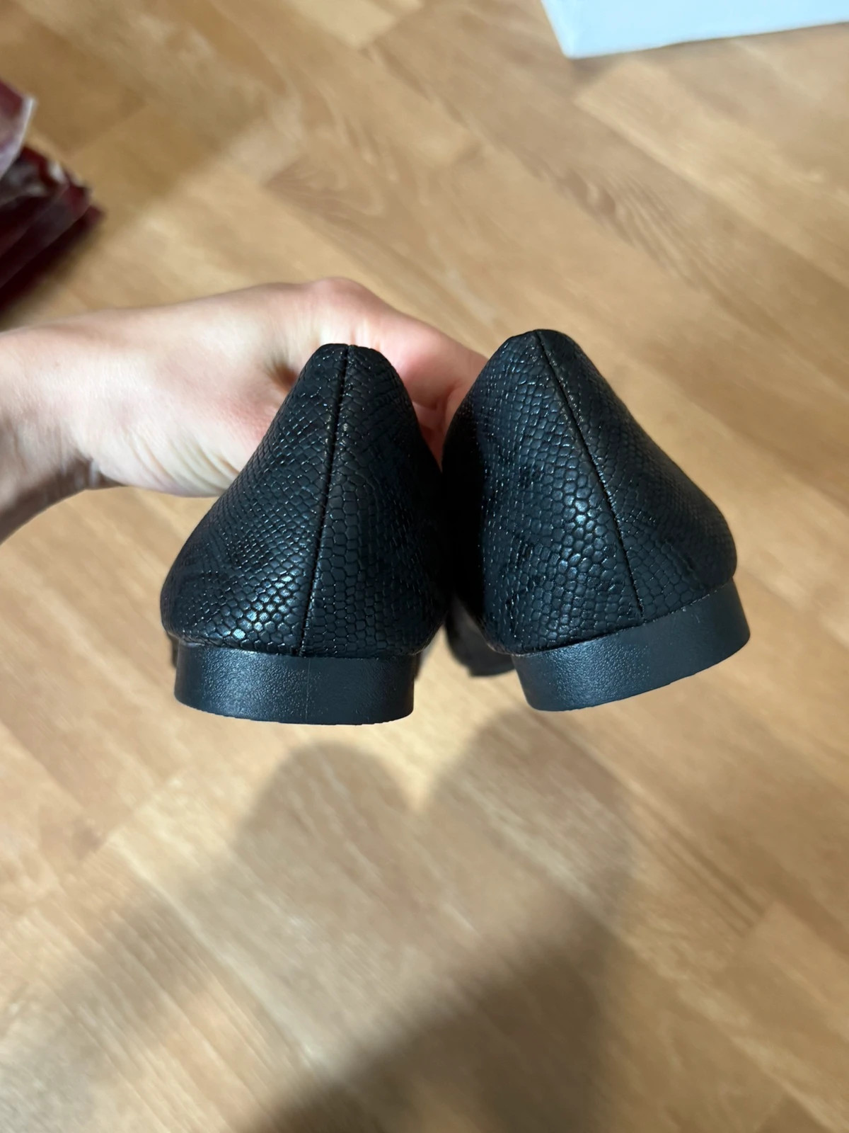 Schwarze Ballerinas – taille 40 4