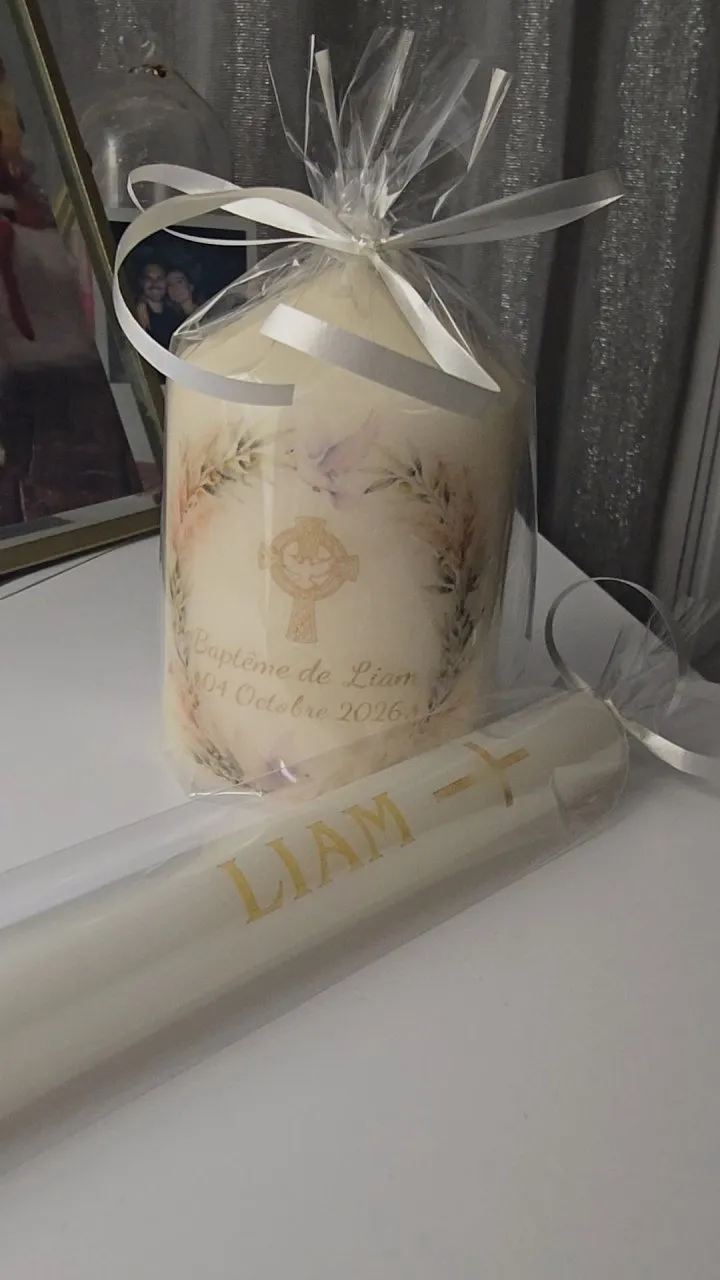 Bougie bapteme – Sans marque 3