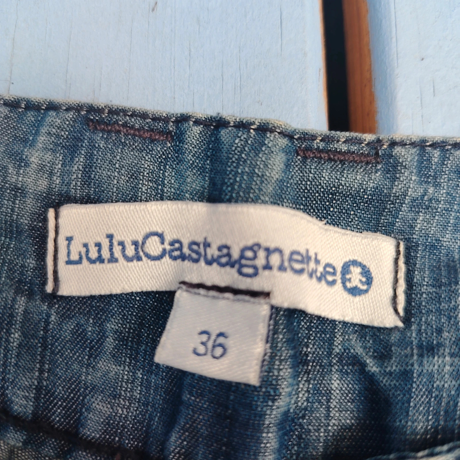 Pantalon fluide denim Lulu Castagnette Taille 36 – Lulu Castagnette – taille M / 38 / 10 5