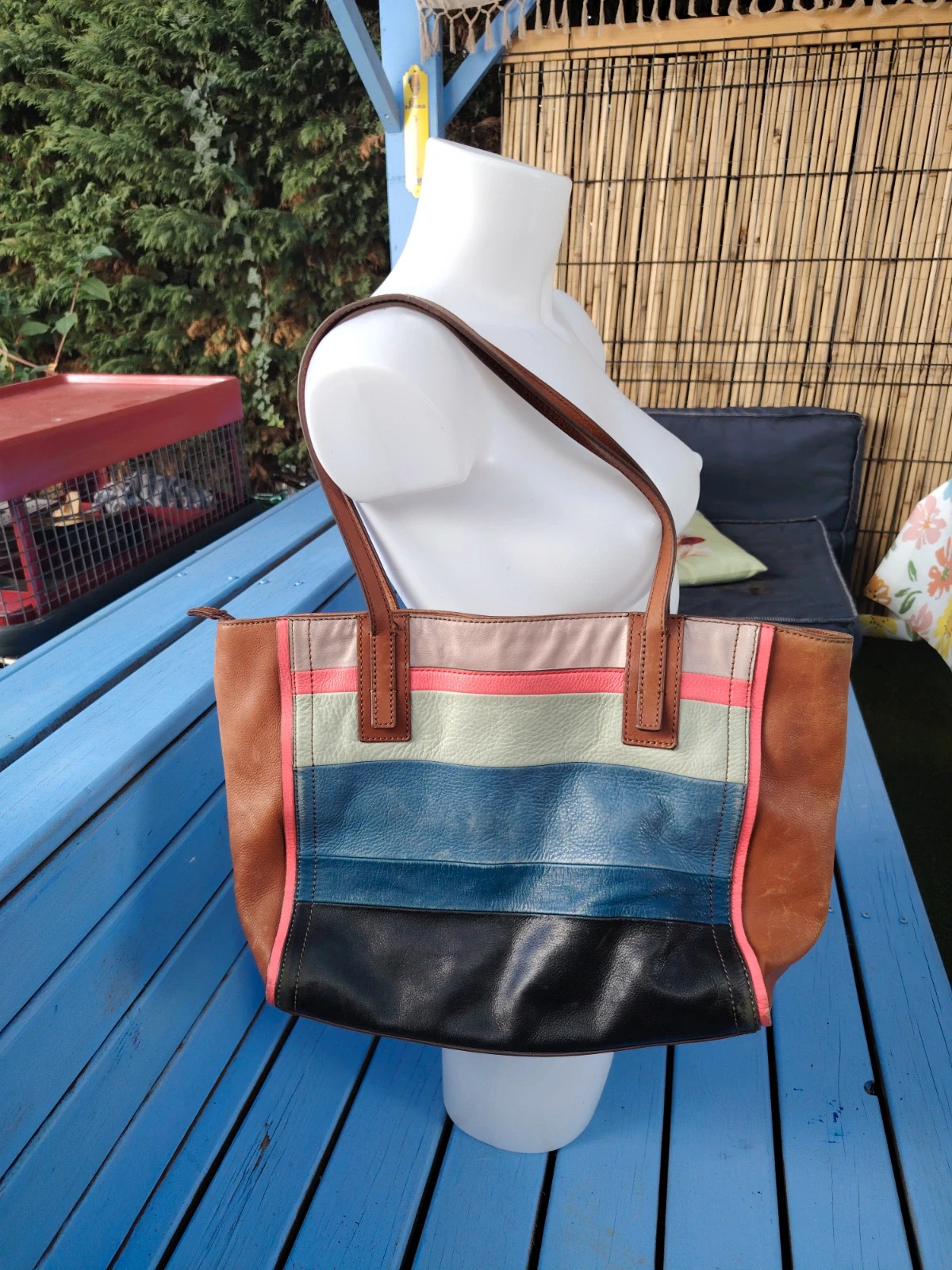 Sac Cabas Fossil Cuir Un look patiné avec de la bouteille ! – Fossil 2