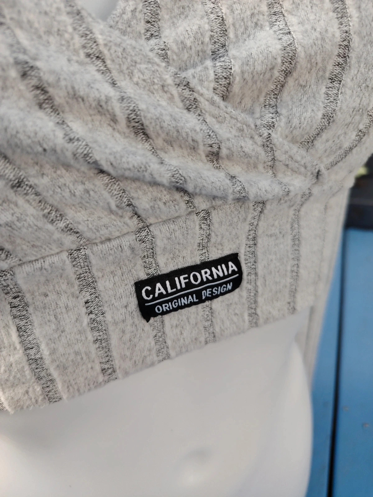 Crop top cache-cœur Gris "California"Le style côte Ouest sans le billet d'avion ! – Shein – taille XS / 34 / 6 3