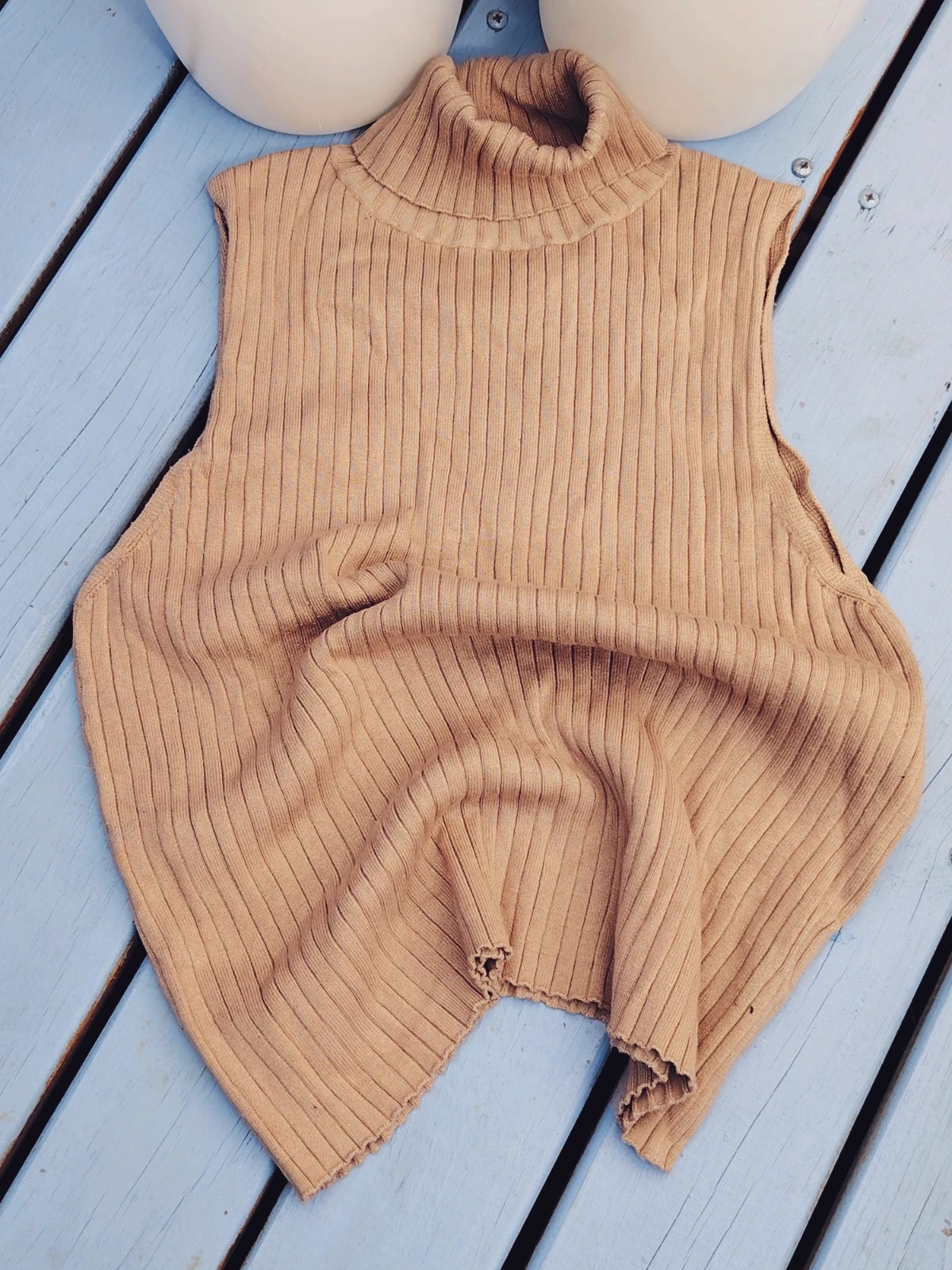 Le débardeur chic pour quand il fait froid mais que tu veux quand même frimer – Pinkie – taille M / 38 / 10 2