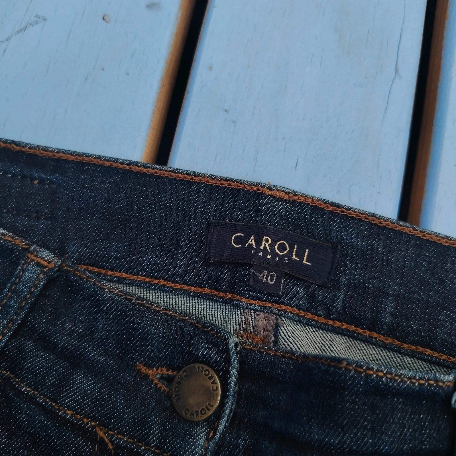 Jean Brut Caroll Paris La touche chic parisienne taille 40 – Caroll – taille L / 40 / 12 2