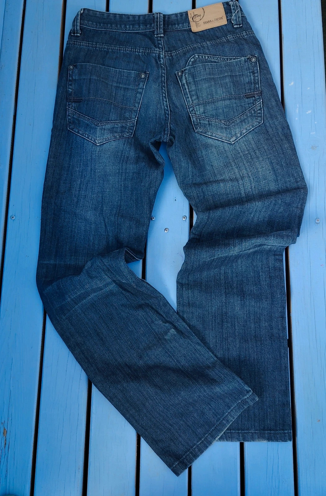 A saisir Jean Droit Bleu Foncé - Diana & Jacob t38 – diana et jacob – taille M / 38 / 10 3