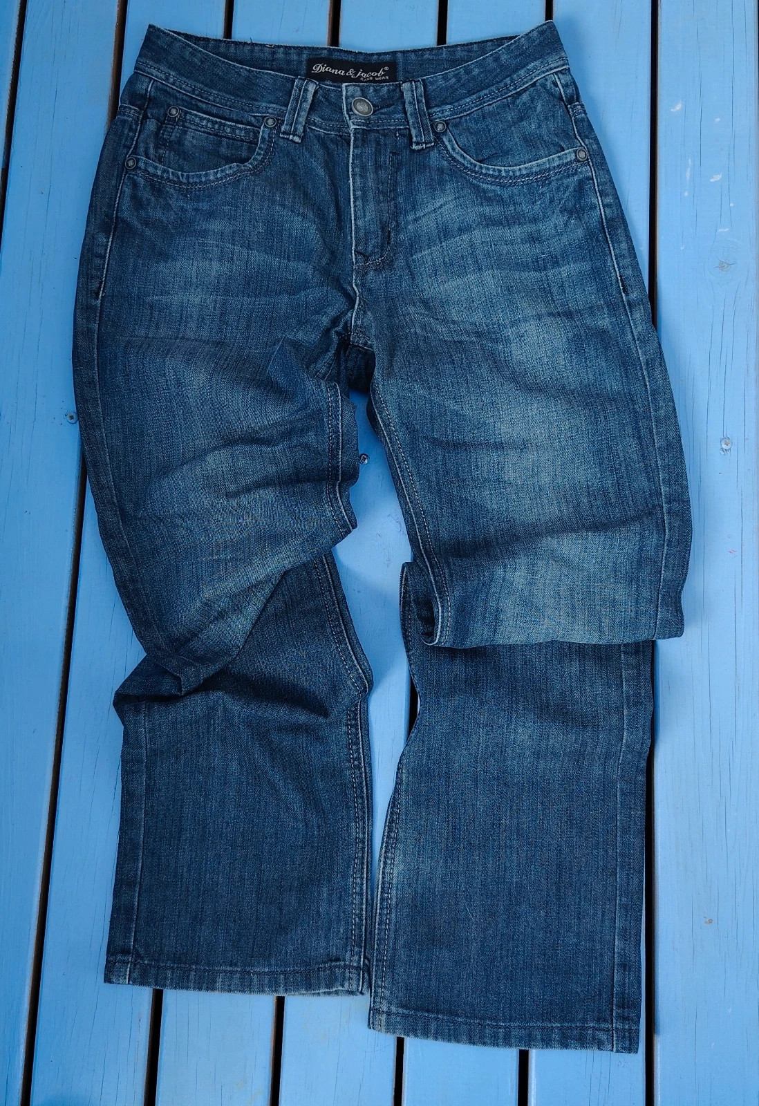 A saisir Jean Droit Bleu Foncé - Diana & Jacob t38 – diana et jacob – taille M / 38 / 10 2