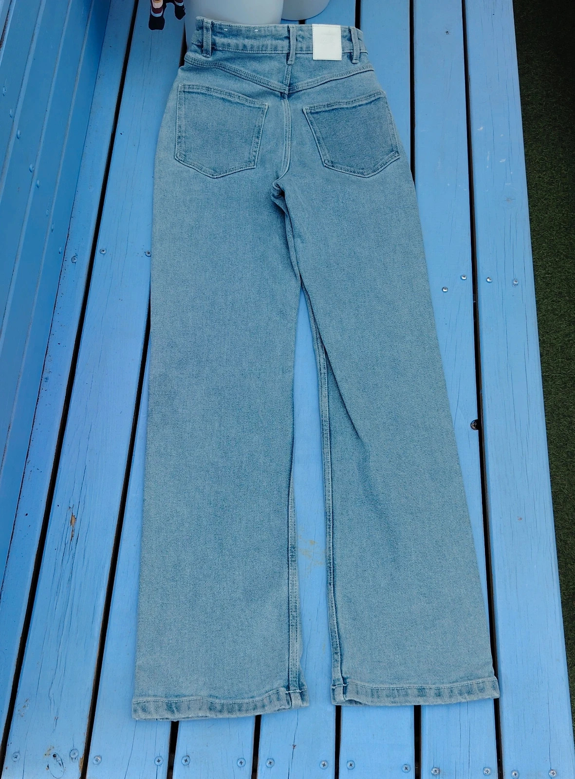 Jean droit "Girl Gang" Jennyfer - Bleu clair - Taille 34 XS/24 US – Don't Call Me Jennyfer – taille XS 3