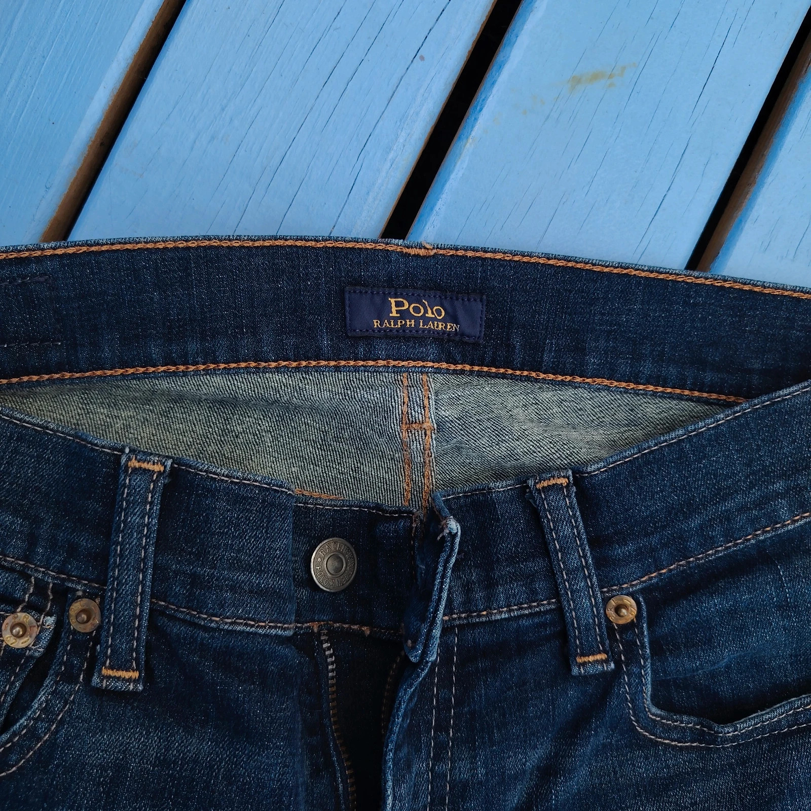 A saisir Jean skinny "The Tompkins Skinny" Polo Ralph Lauren brut / délavé taille 27 – Ralph Lauren – taille M / 38 / 10 4