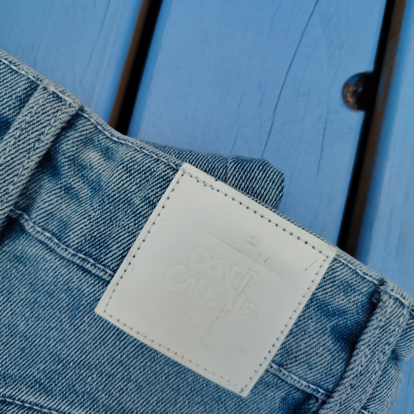 Jean droit "Girl Gang" Jennyfer - Bleu clair - Taille 34 XS/24 US – Don't Call Me Jennyfer – taille XS 5