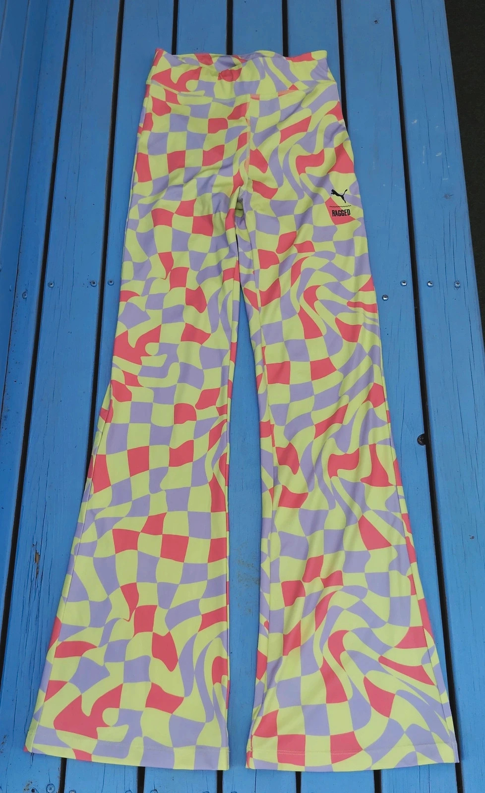 Rare y2k Pantalon flare / Legging Puma x The Ragged Priest multicolore taille S – Puma – taille S / 36 / 8 2