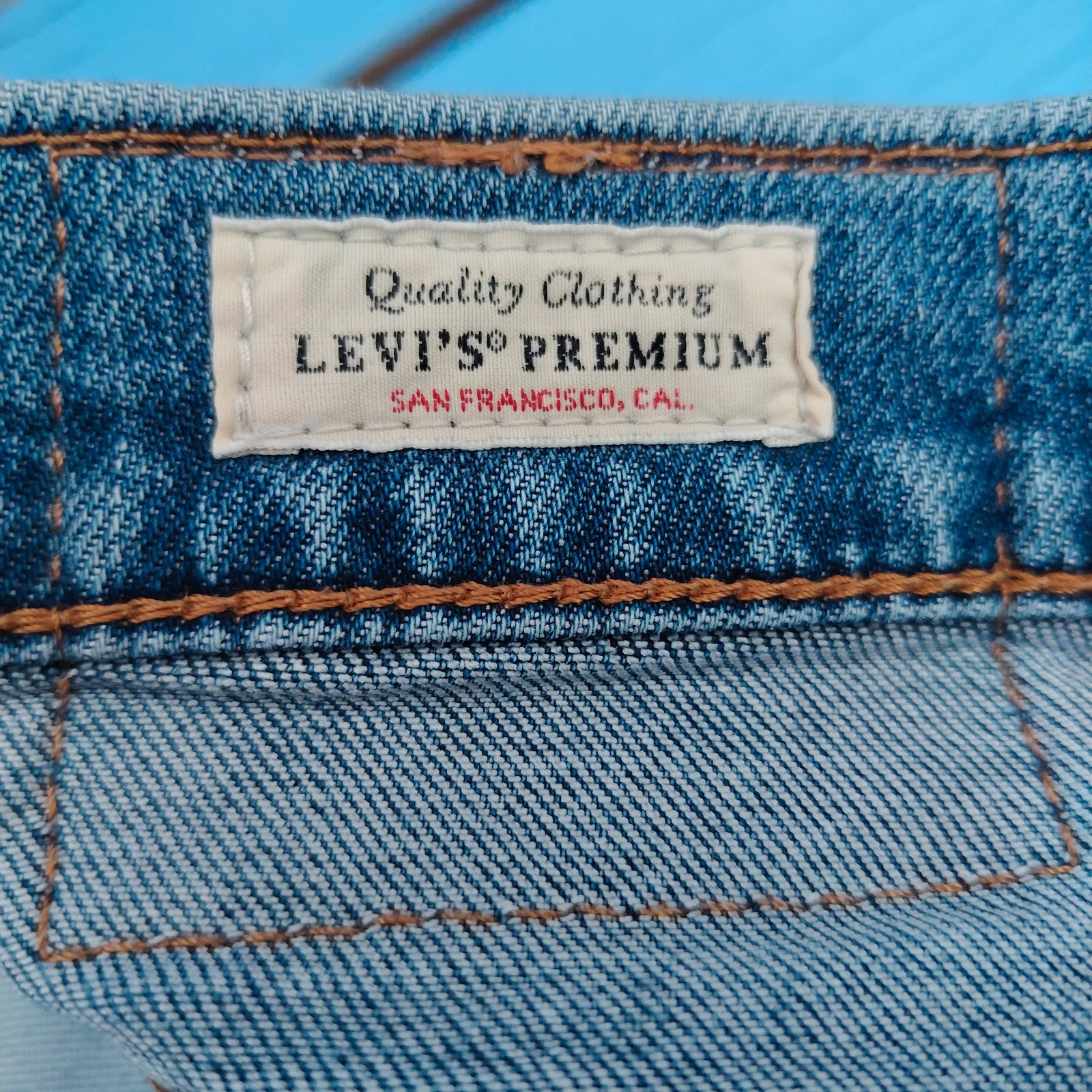 Y2k Jean Levi's Premium délavé / Effet vintage - Taille W31 L32 – Levi's – taille M 4