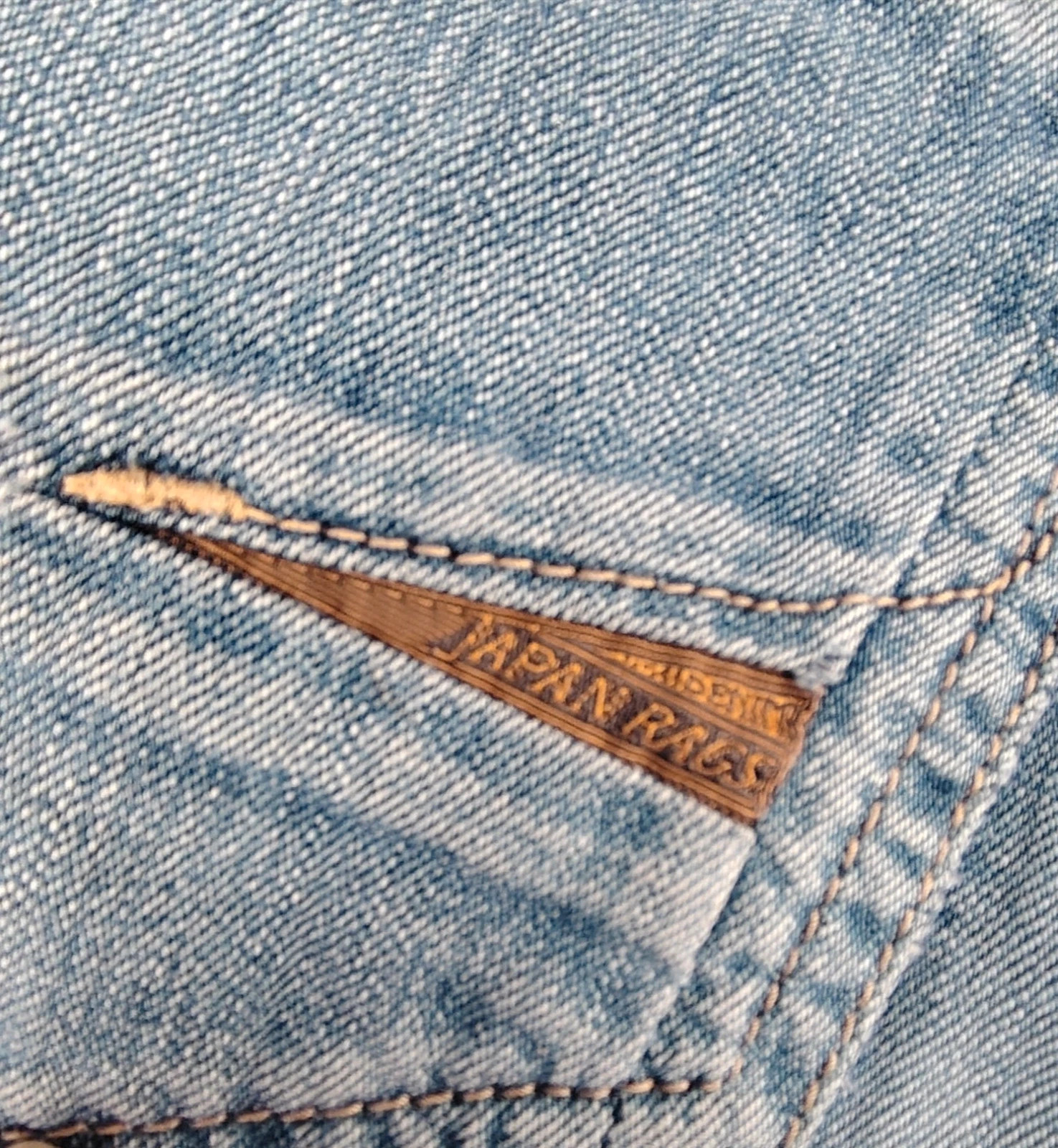 Jean slim / droit "Aiken" Japan Rags (Le Temps des Cerises) - femme ou homme- Taille 38 – taille M / 38 / 10 2