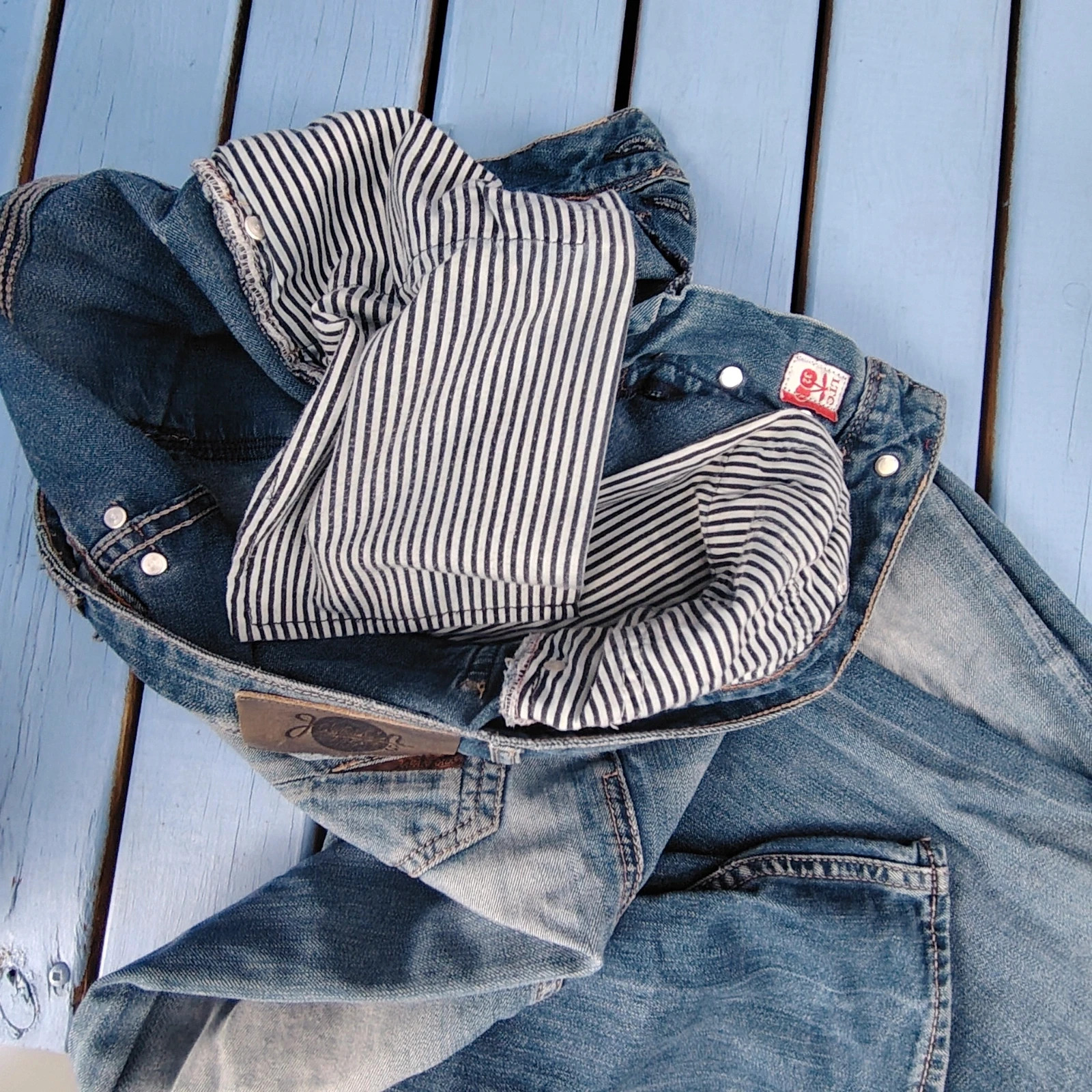 Jean slim / droit "Aiken" Japan Rags (Le Temps des Cerises) - femme ou homme- Taille 38 – taille M / 38 / 10 5