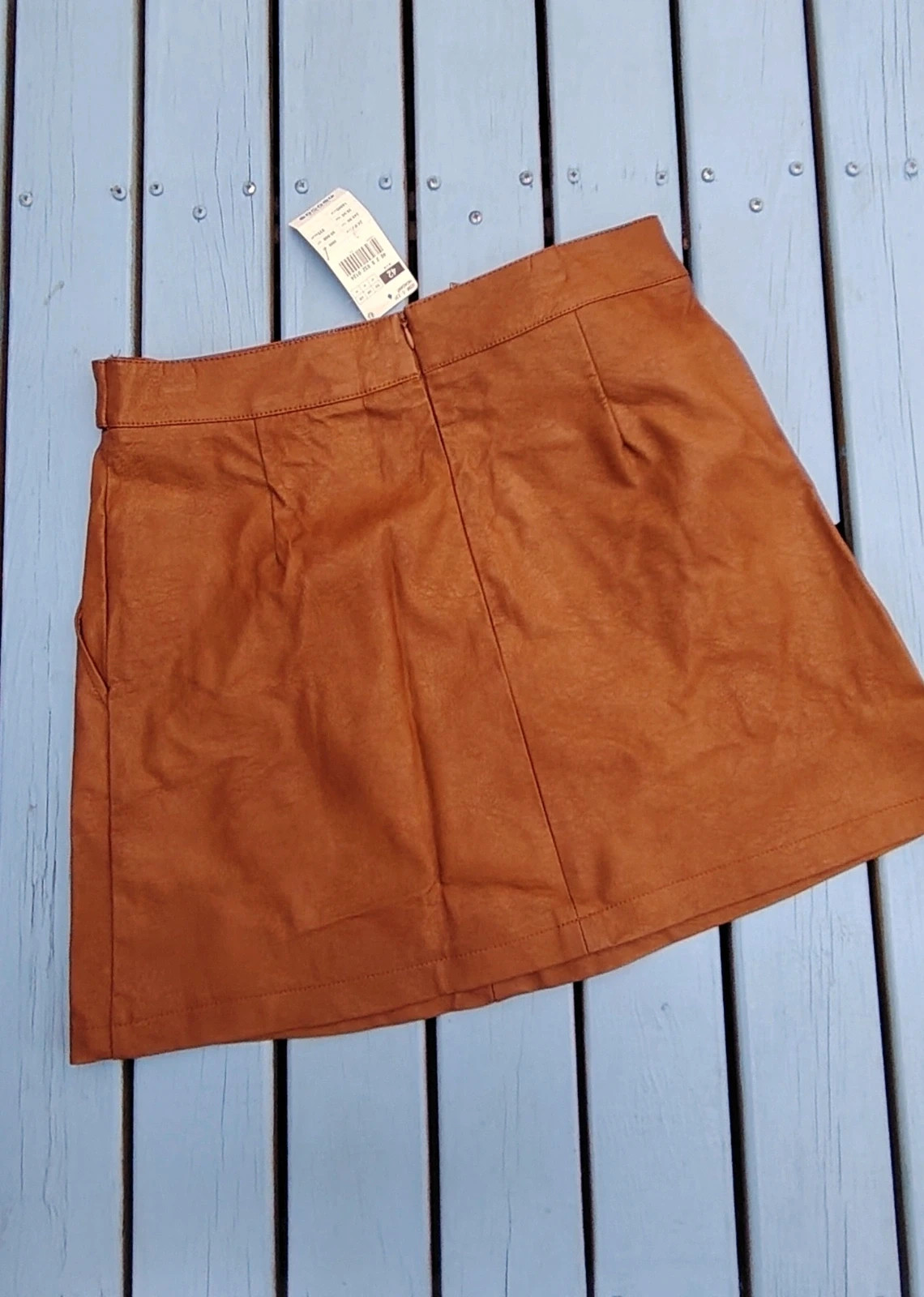 Jupe Camel Boutonnée GÉMO – Taille 42 – Gémo – taille XL / 42 / 14 2