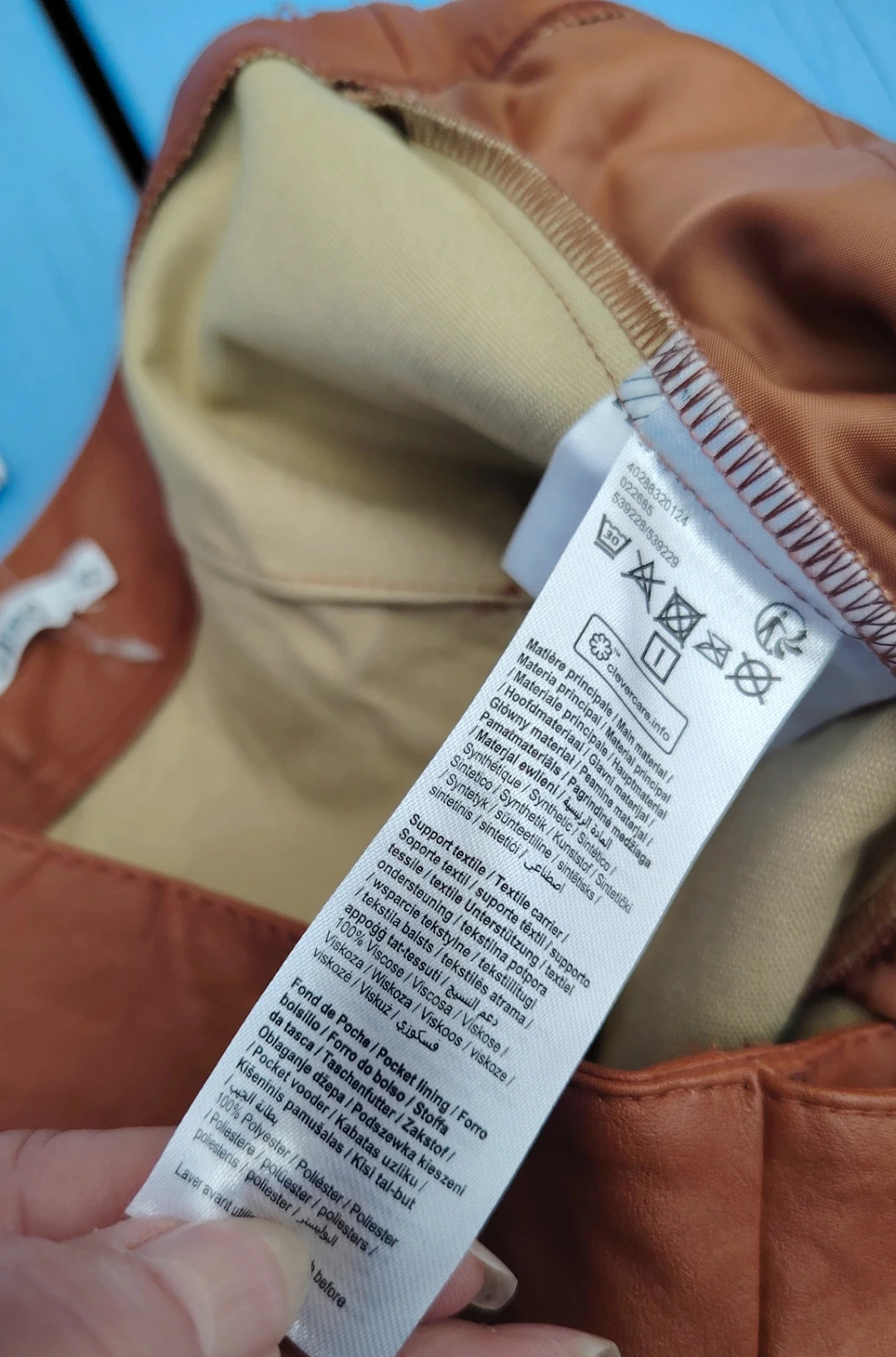 Jupe Camel Boutonnée GÉMO – Taille 42 – Gémo – taille XL / 42 / 14 3