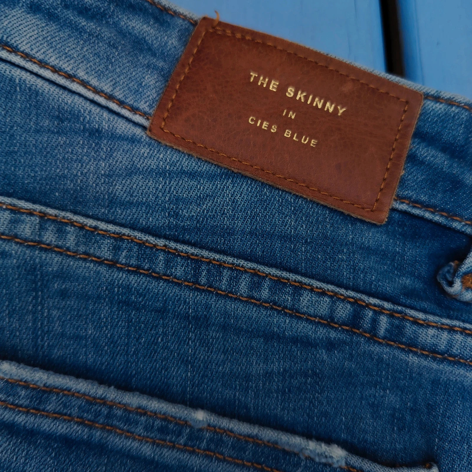 Y2k Jeans Skinny "The Skinny" Zara - Délavé Cies Blue – Zara – taille M / 38 / 10 3