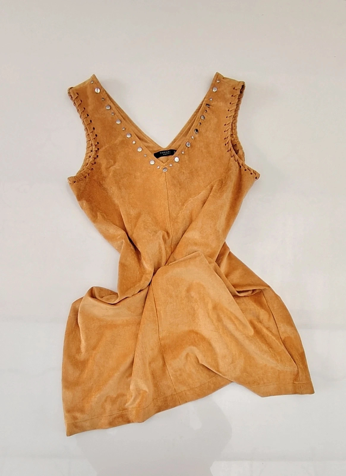 Alerte Mode vintage : La Robe Effet Daim Tiffosi (Dis oui au look Pocahontas !) – Tiffosi – taille XS / 34 / 6 2