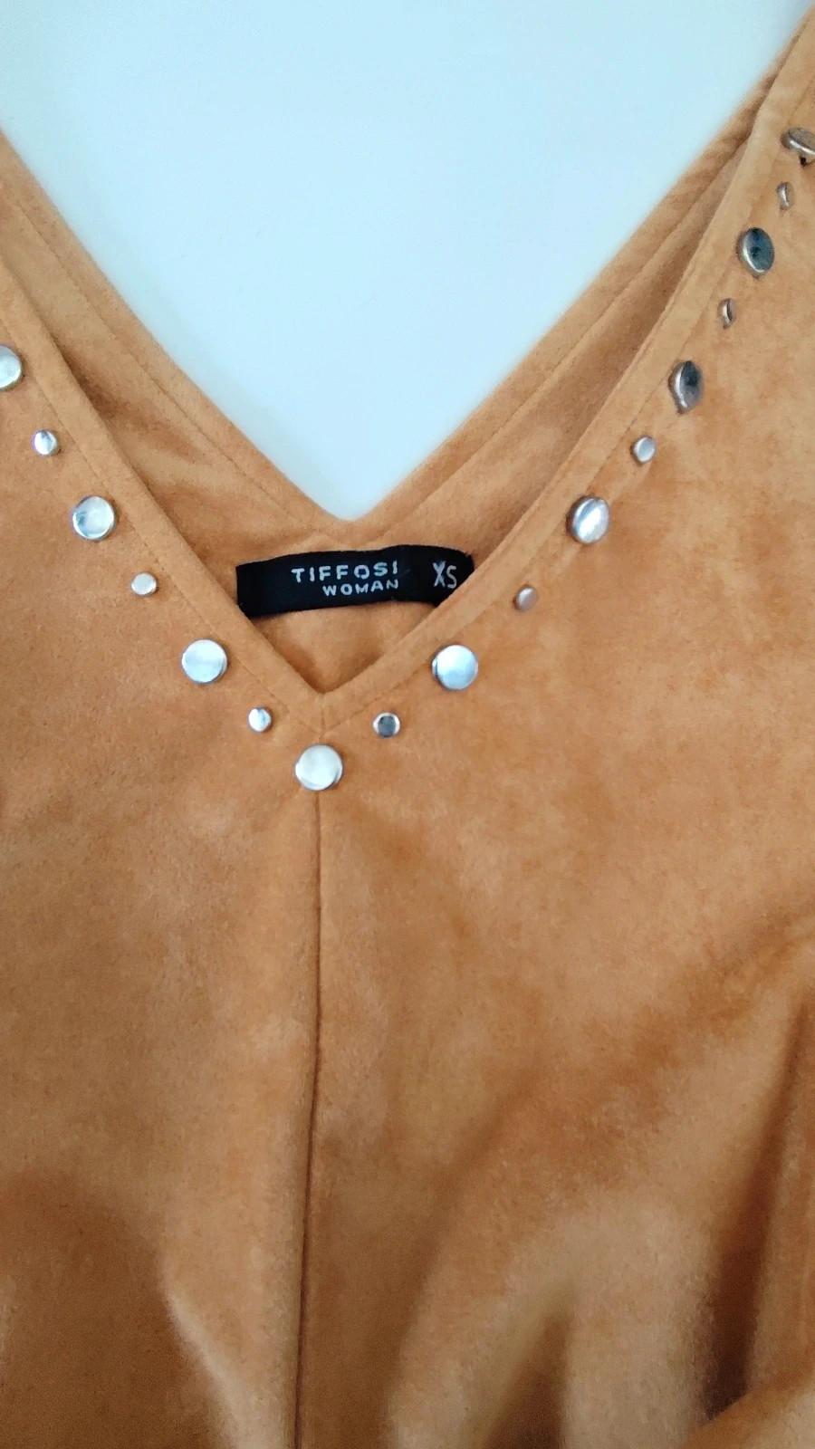 Alerte Mode vintage : La Robe Effet Daim Tiffosi (Dis oui au look Pocahontas !) – Tiffosi – taille XS / 34 / 6 4