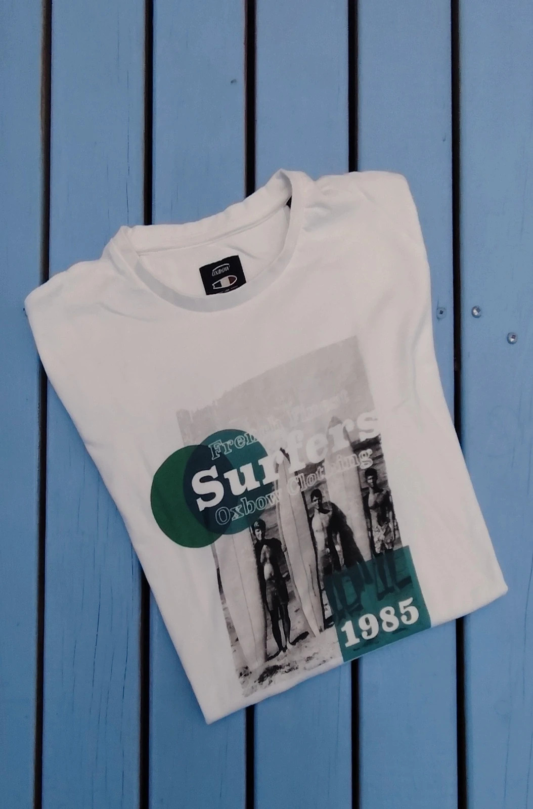 T-shirt Oxbow "French Finest Surfers 1985" – Oxbow – taille L 2
