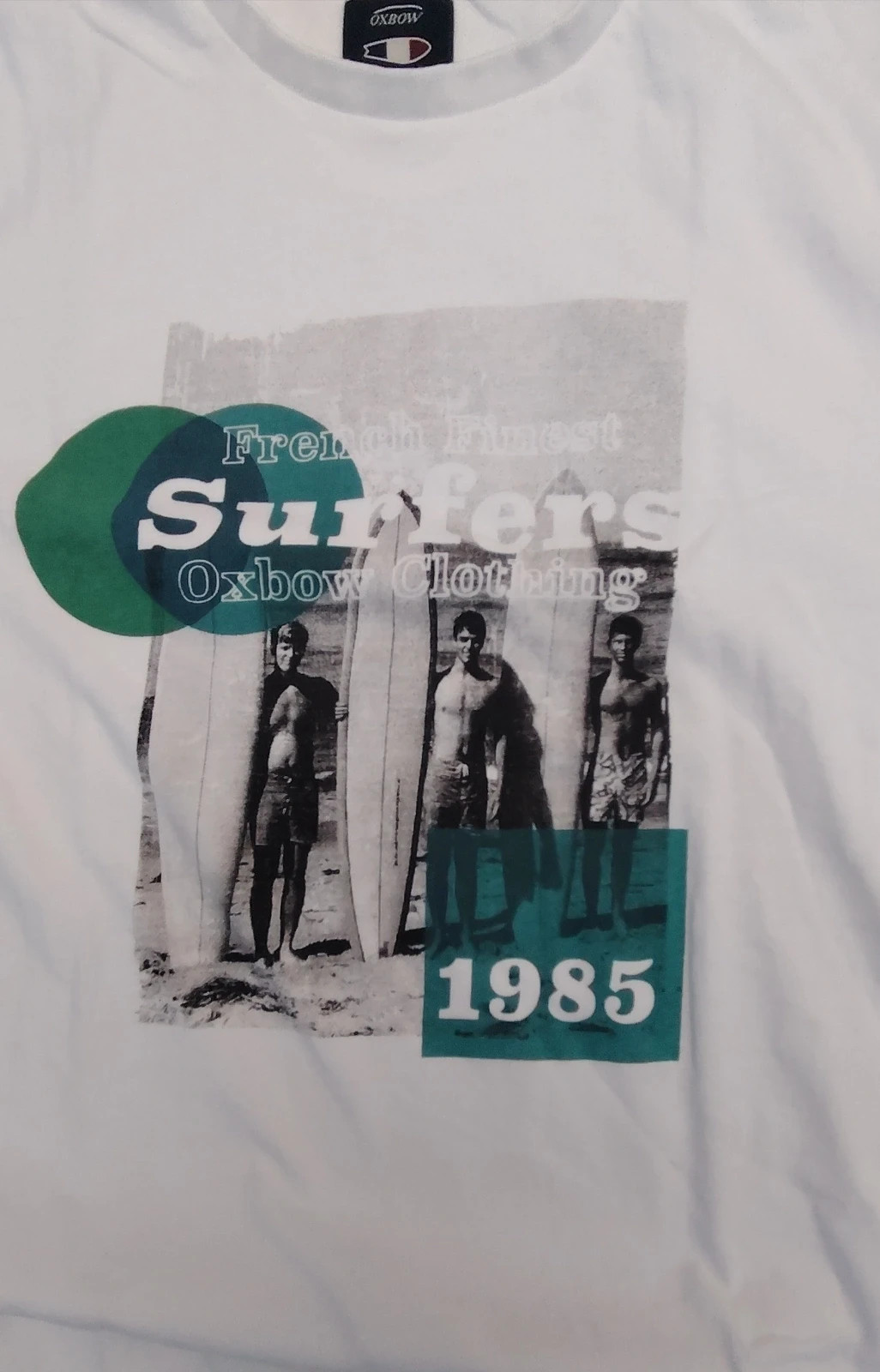 T-shirt Oxbow "French Finest Surfers 1985" – Oxbow – taille L 3