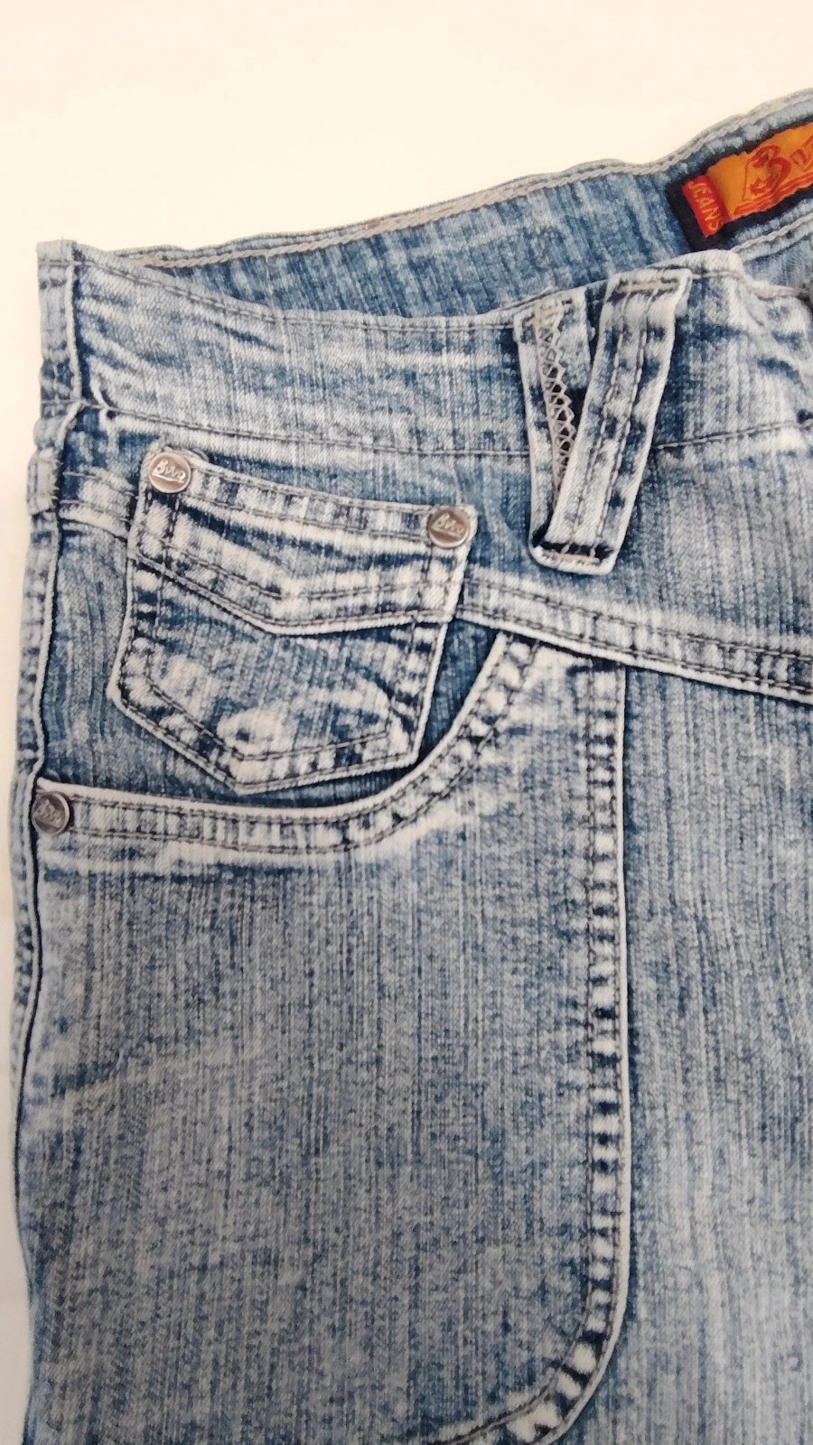 Jean Bootcut Vintage BWO Jeans Wear – Pur Style Rétro Y2K / Grunge - Taille M – bwo – taille S / 36 / 8 5