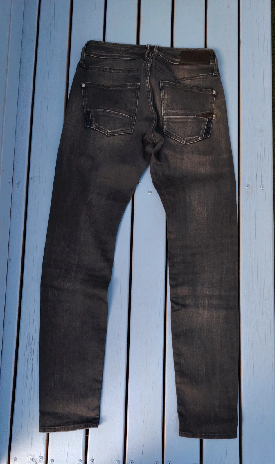 Jean Slim/Ajusté Le Temps des Cerises "Perry" Gris Foncé - T28 (36/38) – Le Temps des Cerises – taille W28 | FR 38 3