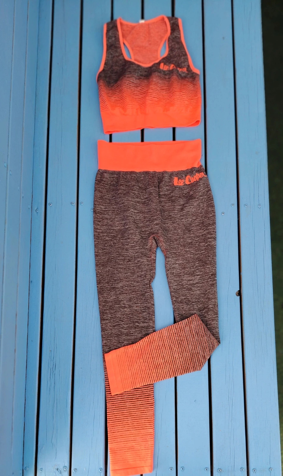 Ensemble de sport Lee Cooper Brassière et Legging – Taille S/M – Lee Cooper – taille S / 36 / 8 5