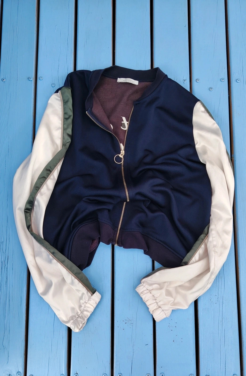 Vintage - Bomber Zara Trafaluc - "Don't Grow Up" ou donne avec l'achat d'un autre article – Zara Trafaluc – taille S / 36 / 8 2