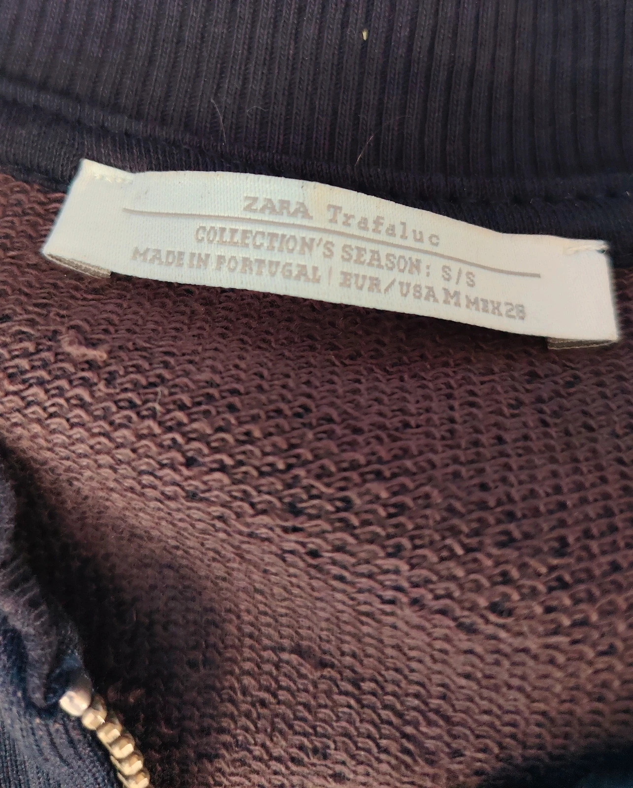 Vintage - Bomber Zara Trafaluc - "Don't Grow Up" ou donne avec l'achat d'un autre article – Zara Trafaluc – taille S / 36 / 8 5