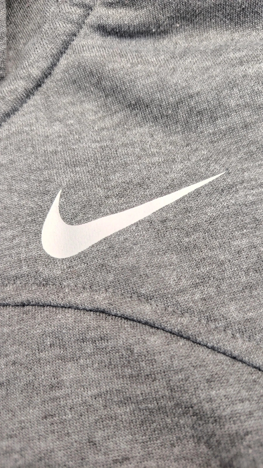 Y2k - Sweat zippé Nike gris / bande rose Y2K - Taille 146/156 cm 12/13 a – Nike – taille XS / 34 / 6 4